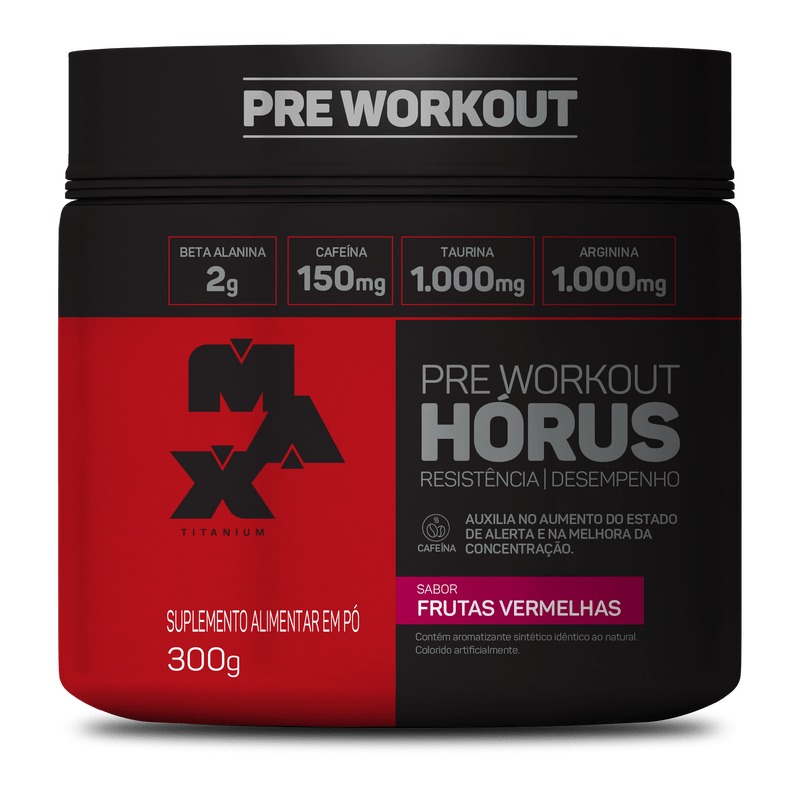 HORUS POTE 300G SABOR FRUTAS VERMELHAS