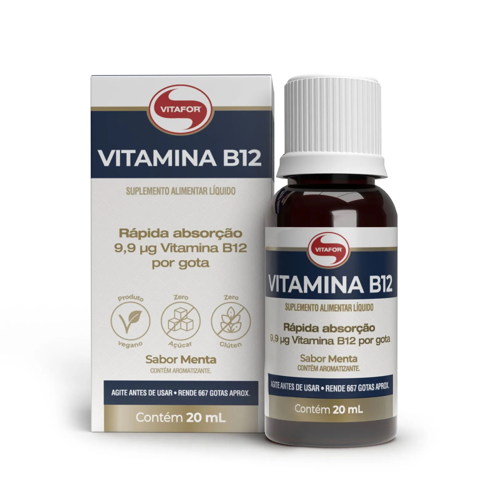 VITAMINA B12 GOTAS FRASCO 20ML MENTA