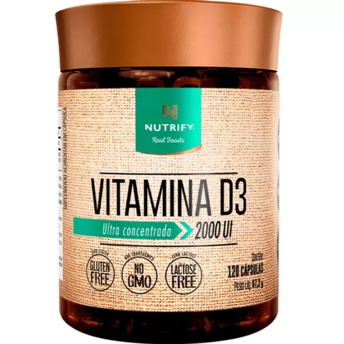 NT VITAMINA D3 120 CAPSULAS