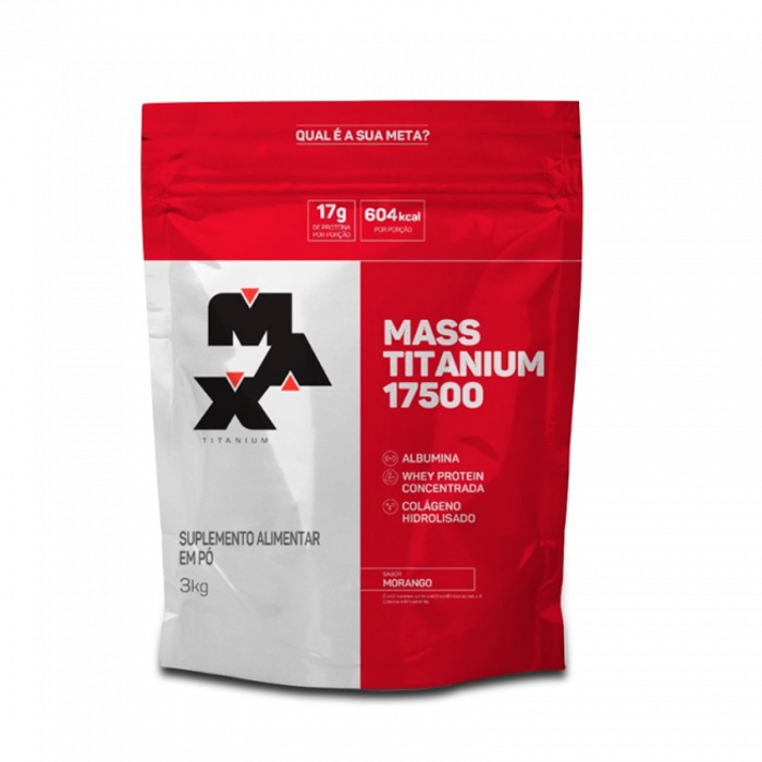 MASS TITANIUM REFIL 3KG MORANGO
