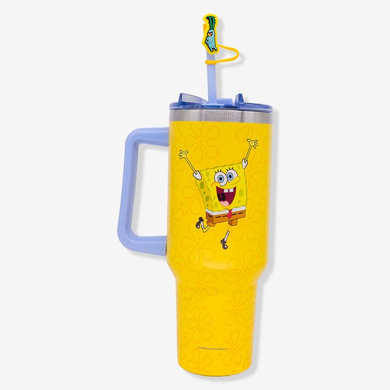 CANECAO TUMBLER C/PINGENTE 1,15LT BOB ESPONJA IM READY