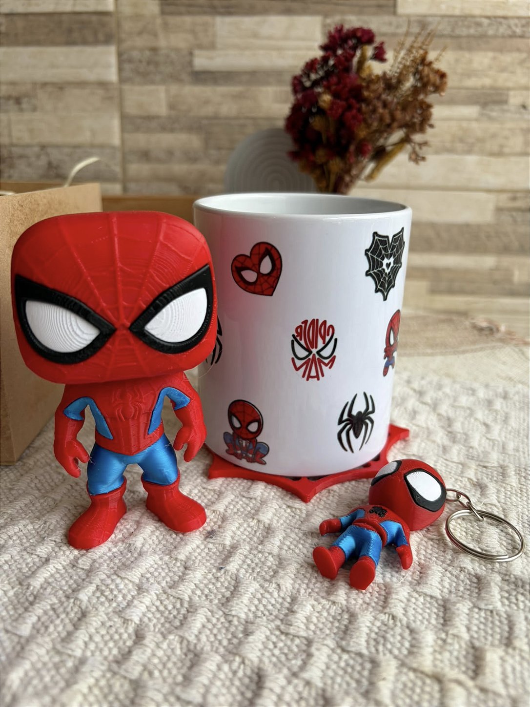 Kit caneca homem aranha