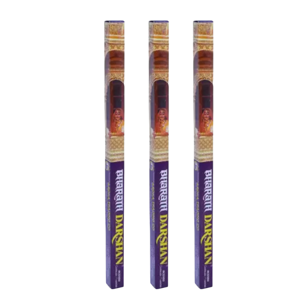 Incenso Indiano | Bharath Darshan - Kit com 3