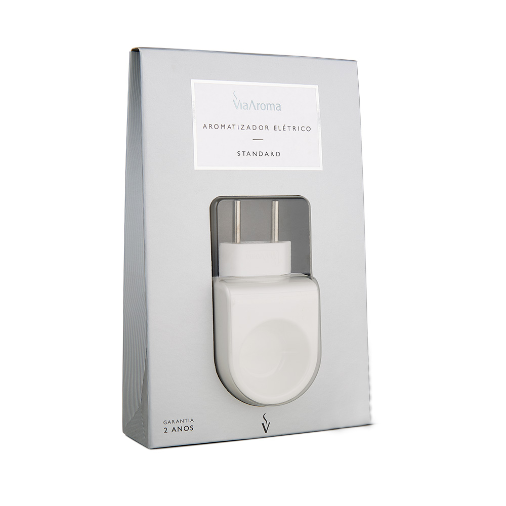 Difusor Aromarizador Elétrico Via Aroma Standart Branco