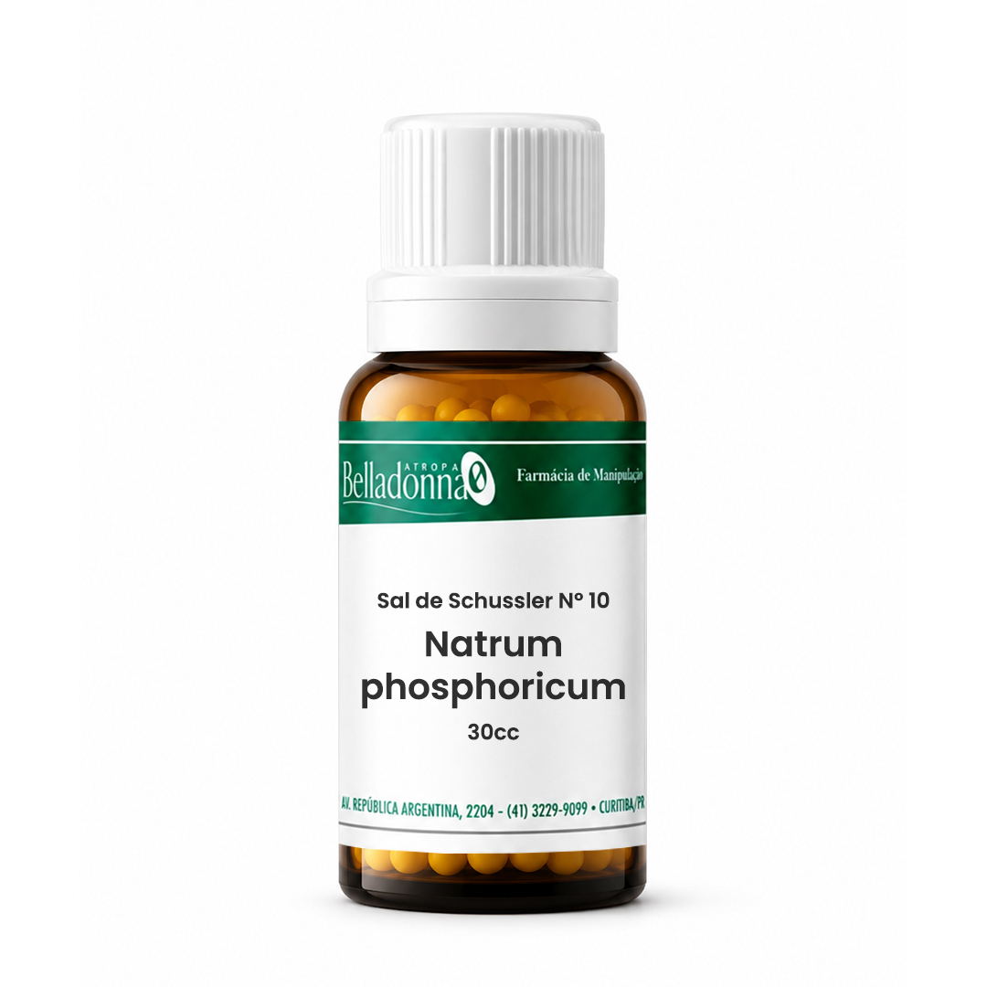 Sal de Schussler Nº 10 - Natrum phosphoricum - 30cc