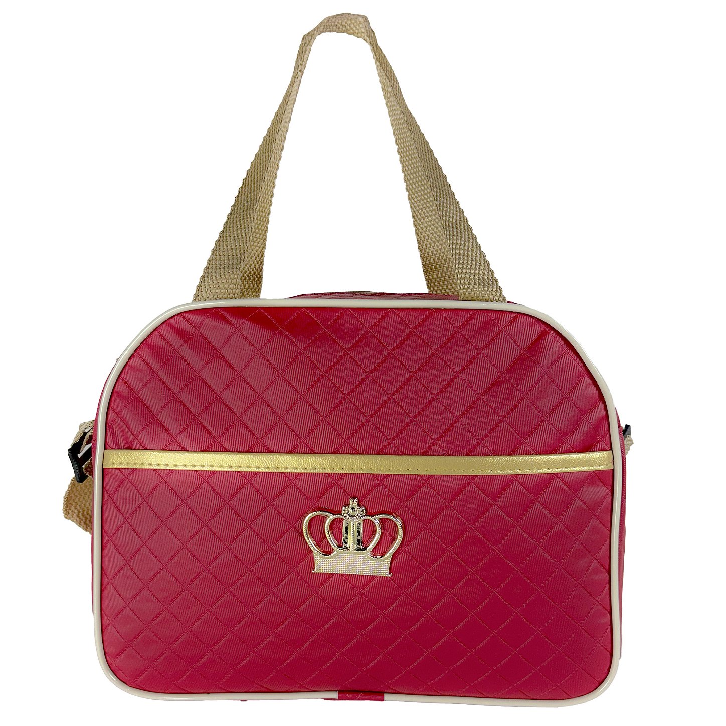 Kit Mala Bolsa Maternidade 2 Peças Vies - Vermelho