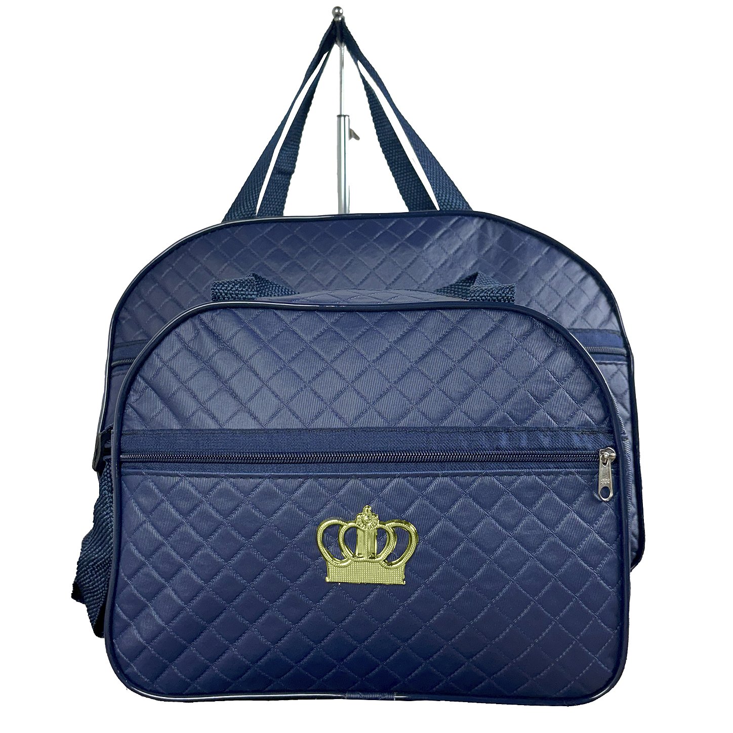 Kit Mala Bolsa Maternidade 2 Peças Zíper - Azul Marinho