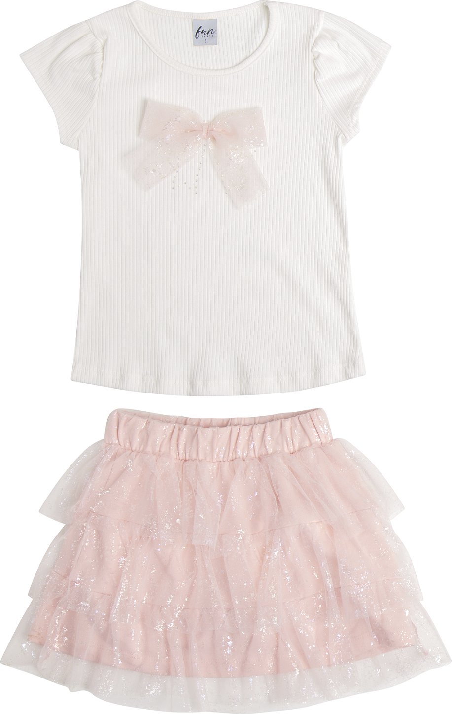 CONJUNTO HAVE FUN LAÇO/ TULE GLITTER 30535