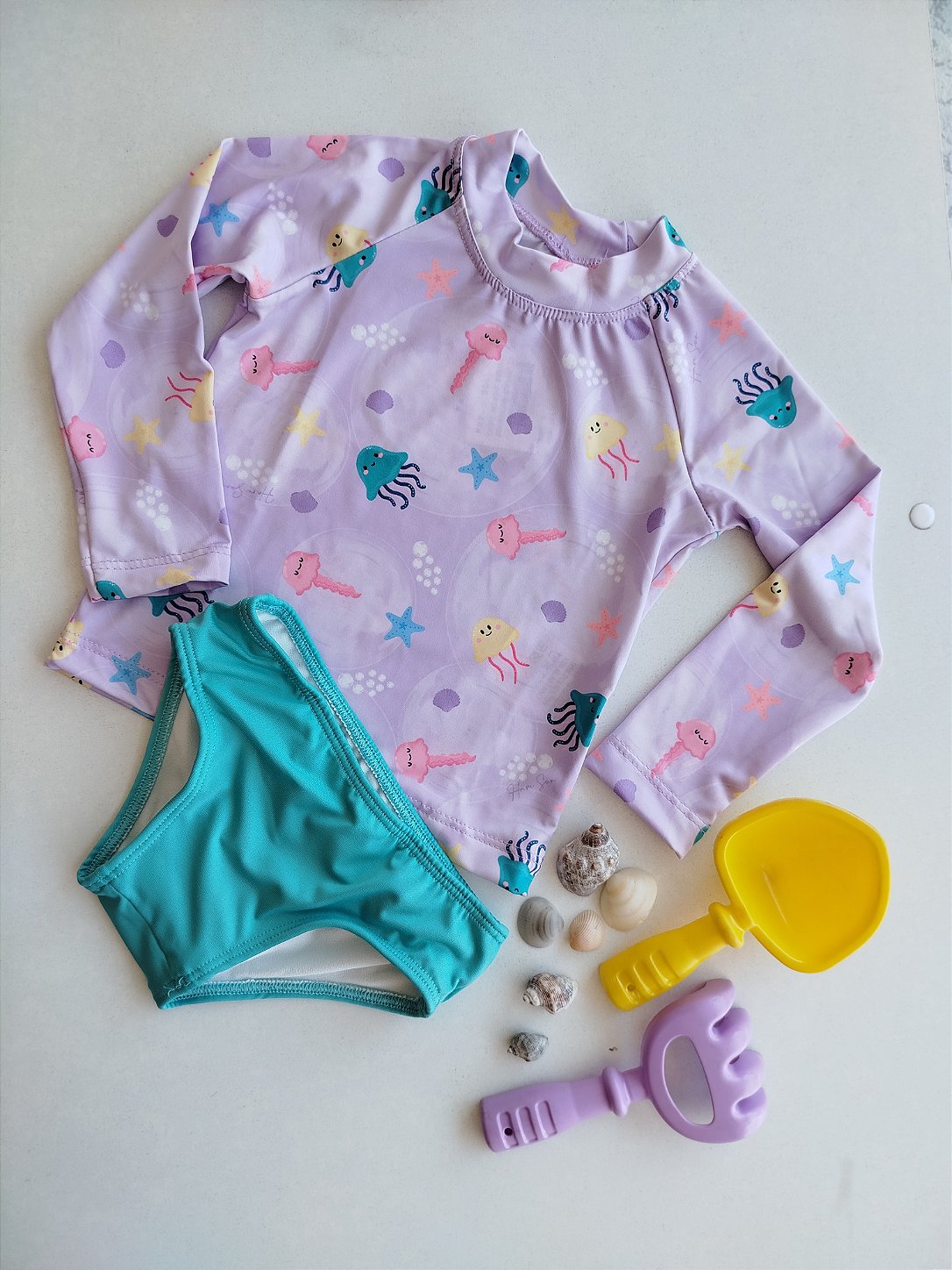 CONJUNTO HAVE FUN LILAS PROTEÇÃO UV 30601