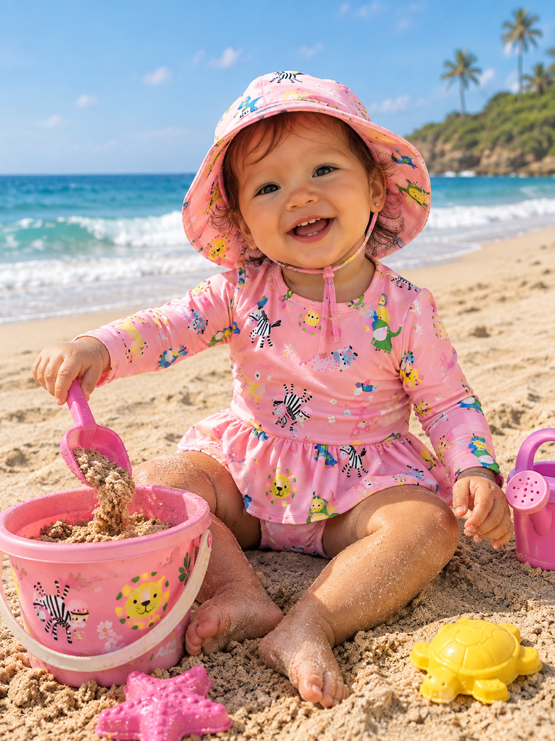MAIO KIKO E KIKA PRAIA ROSA PROTECAO UV 14500