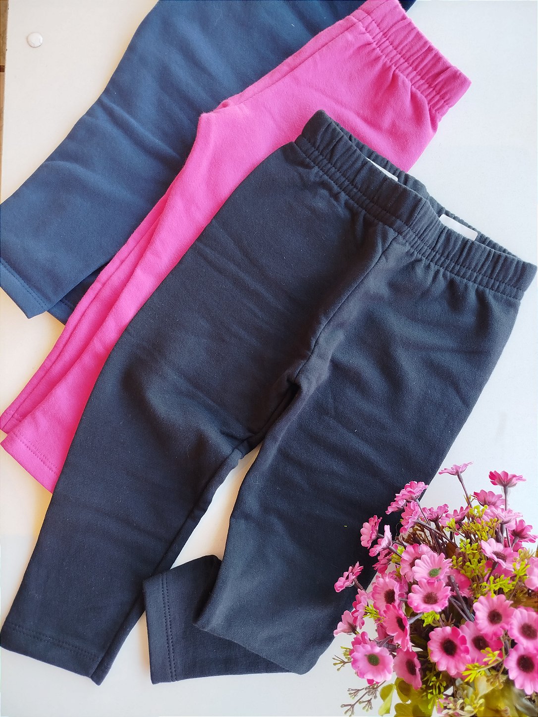 CALCA KIKO E KIKA LEGGING BASICA MOLECOTTON PRETA 12845