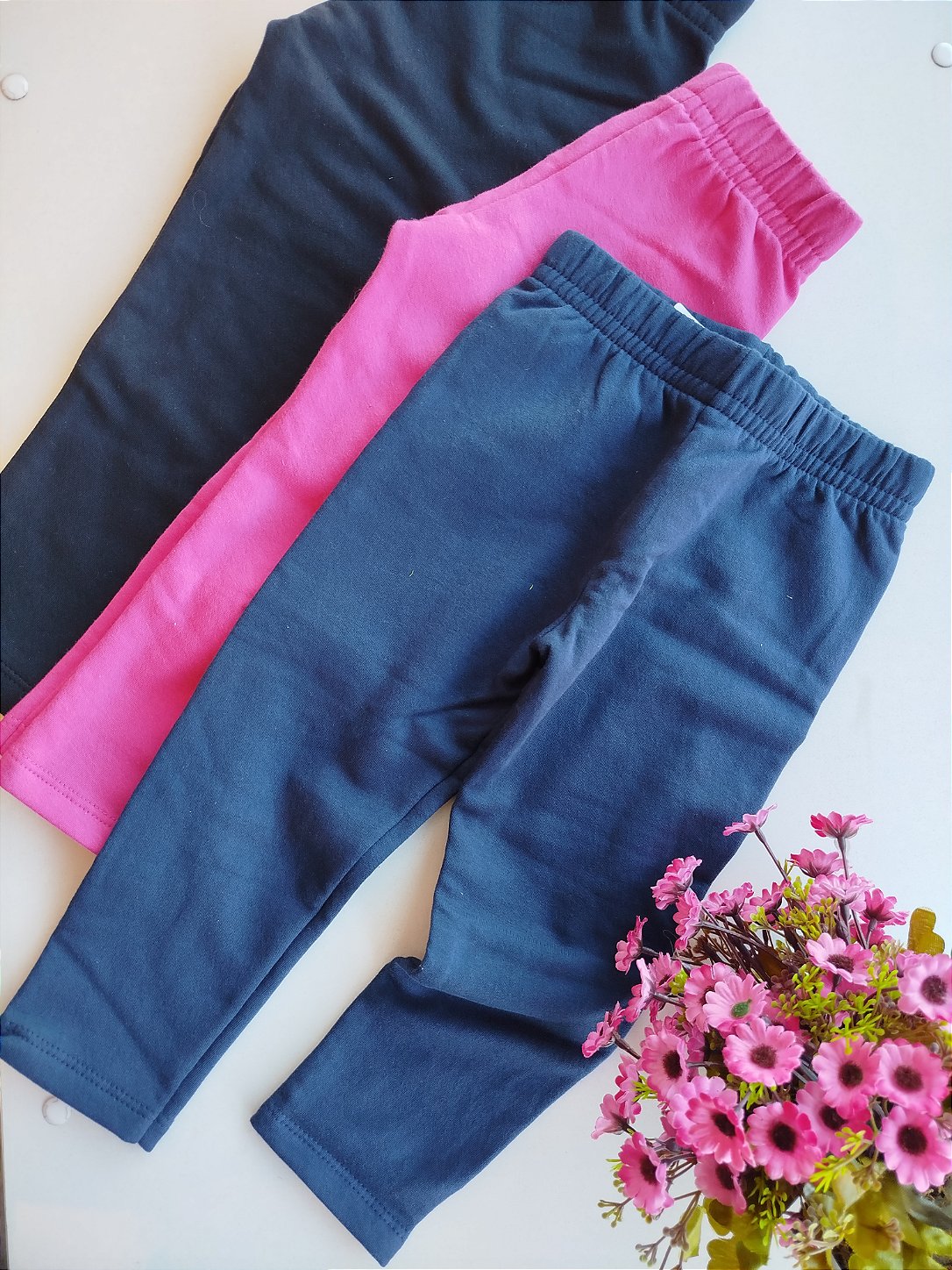 CALCA KIKO E KIKA LEGGING BASICA MOLECOTTON MARINHO 12845