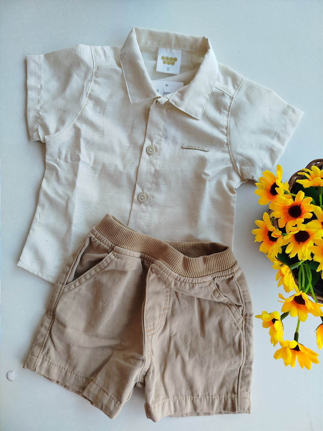 CONJUNTO HAVE FUN ESSENCE LINHO/SARJA 30621