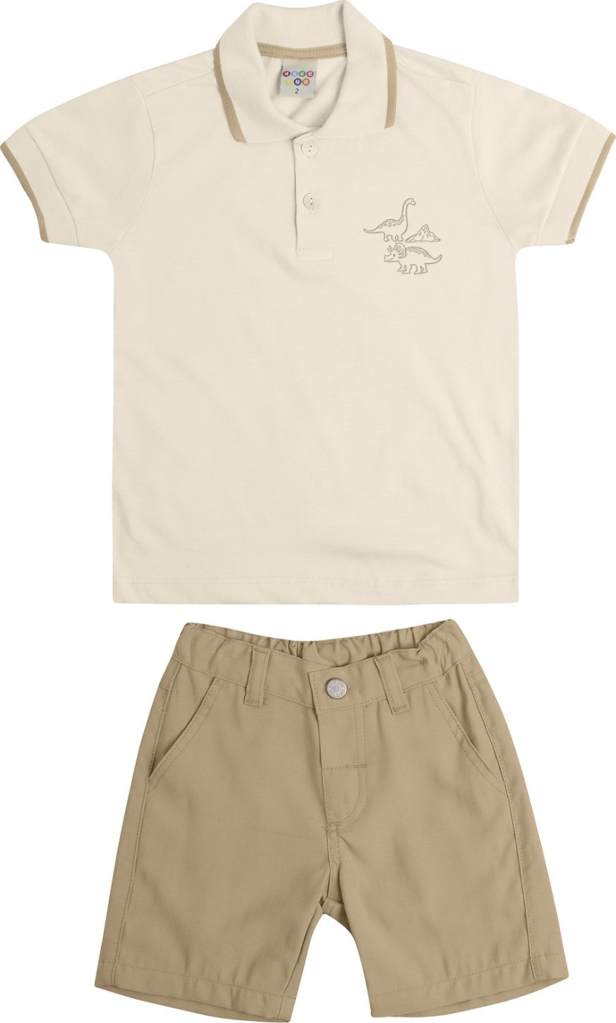 CONJUNTO HAVE FUN POLO DINO 30506