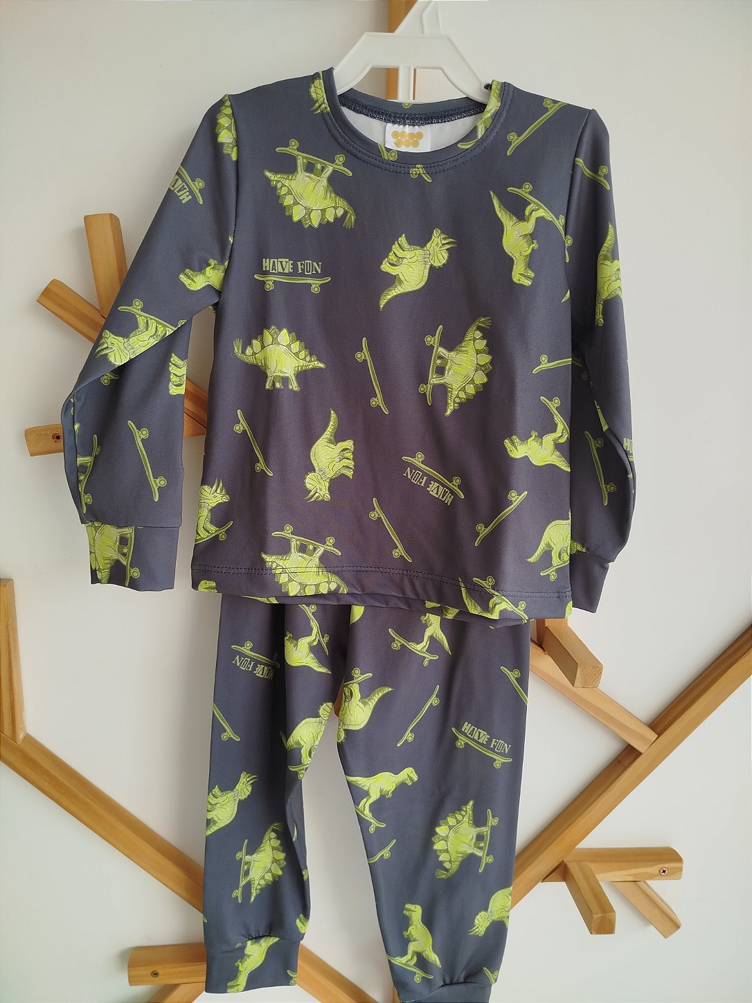PIJAMA HAVE FUN MALHA TERMICA 30368