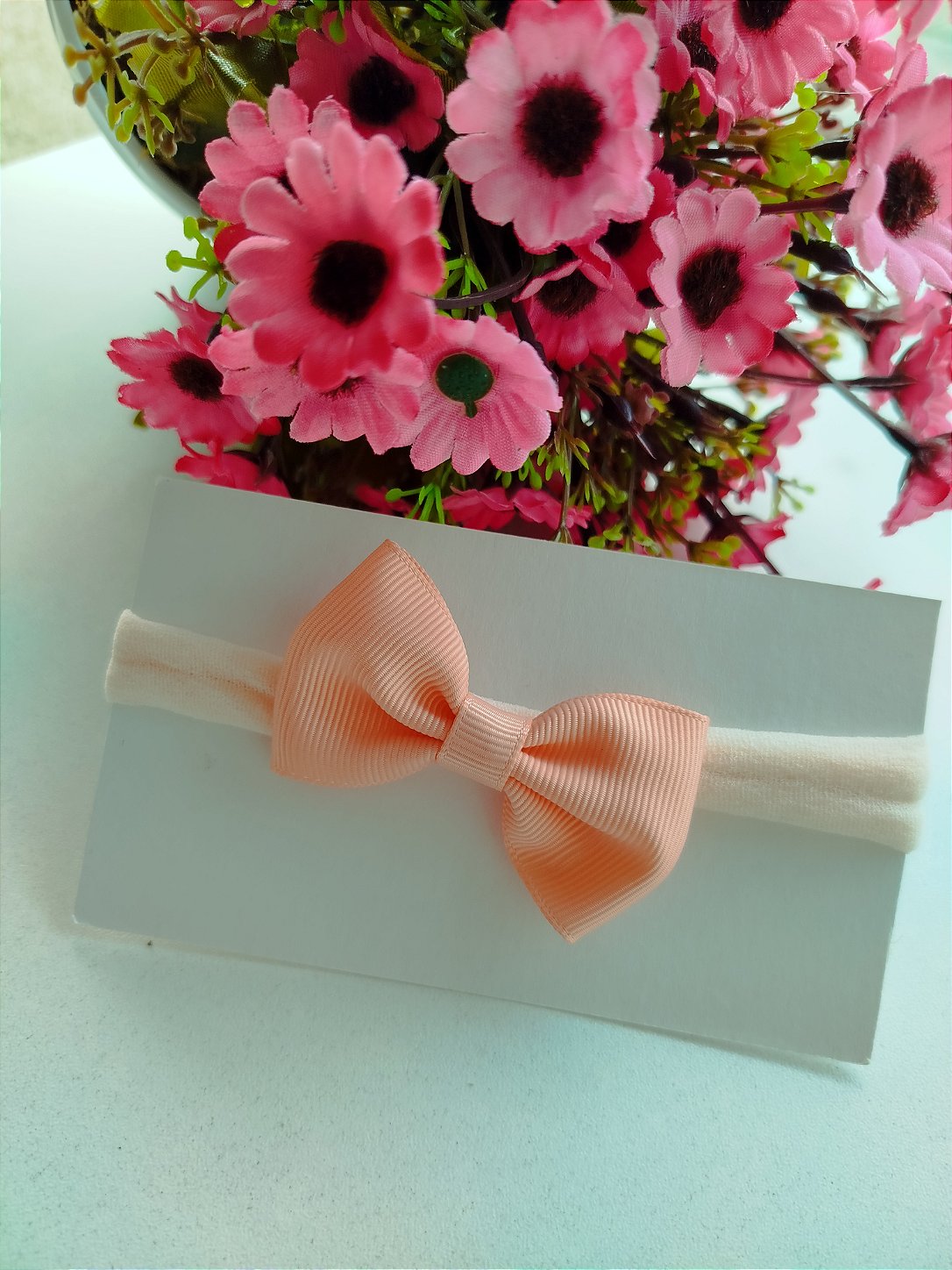 FAIXA PARA BEBE LAÇO GRAVATINHA TAM. M