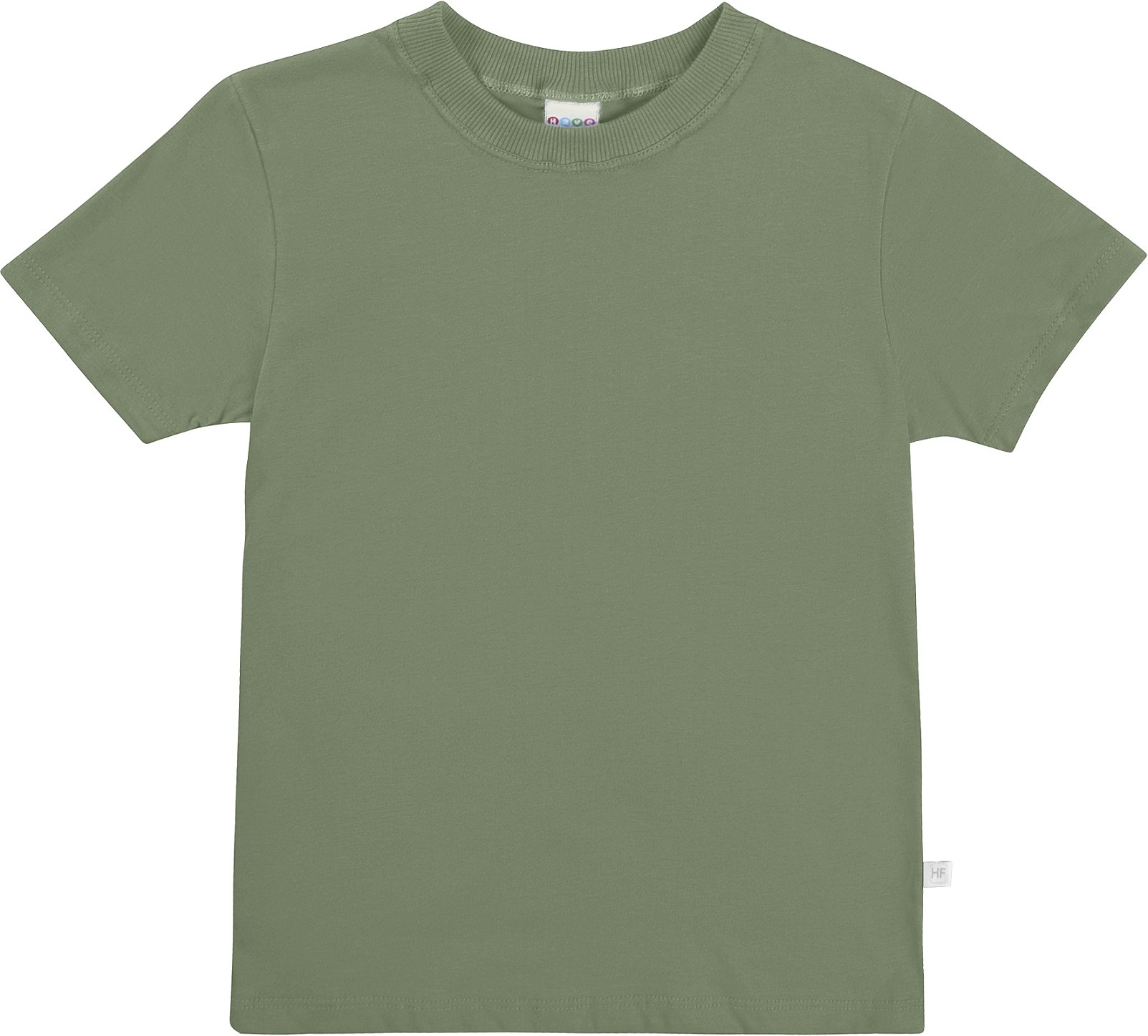 CAMISETA HAVE FUN BASICA MANGA CURTA UNISSEX VERDE ASPARGO 28276