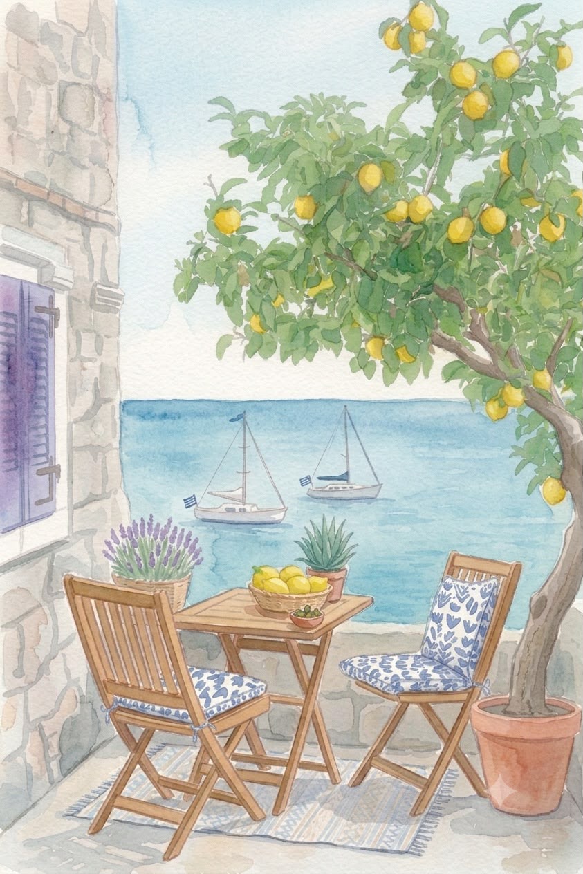 Água de lençóis - Tarde em Capri