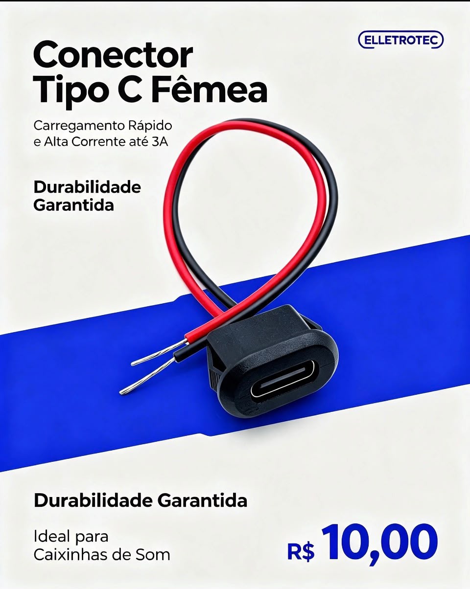 CONECTOR TIPO C FEMEA