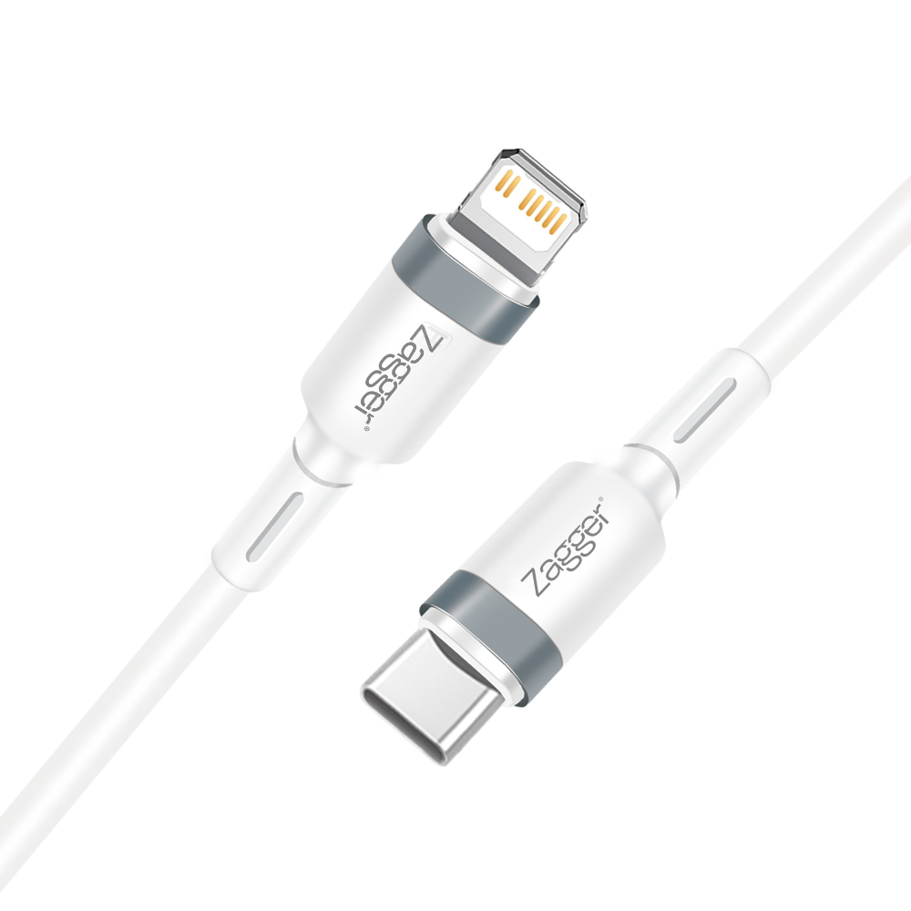 Cabo Zagger Turbo Spark- Type-C para Lightning 1 Metro