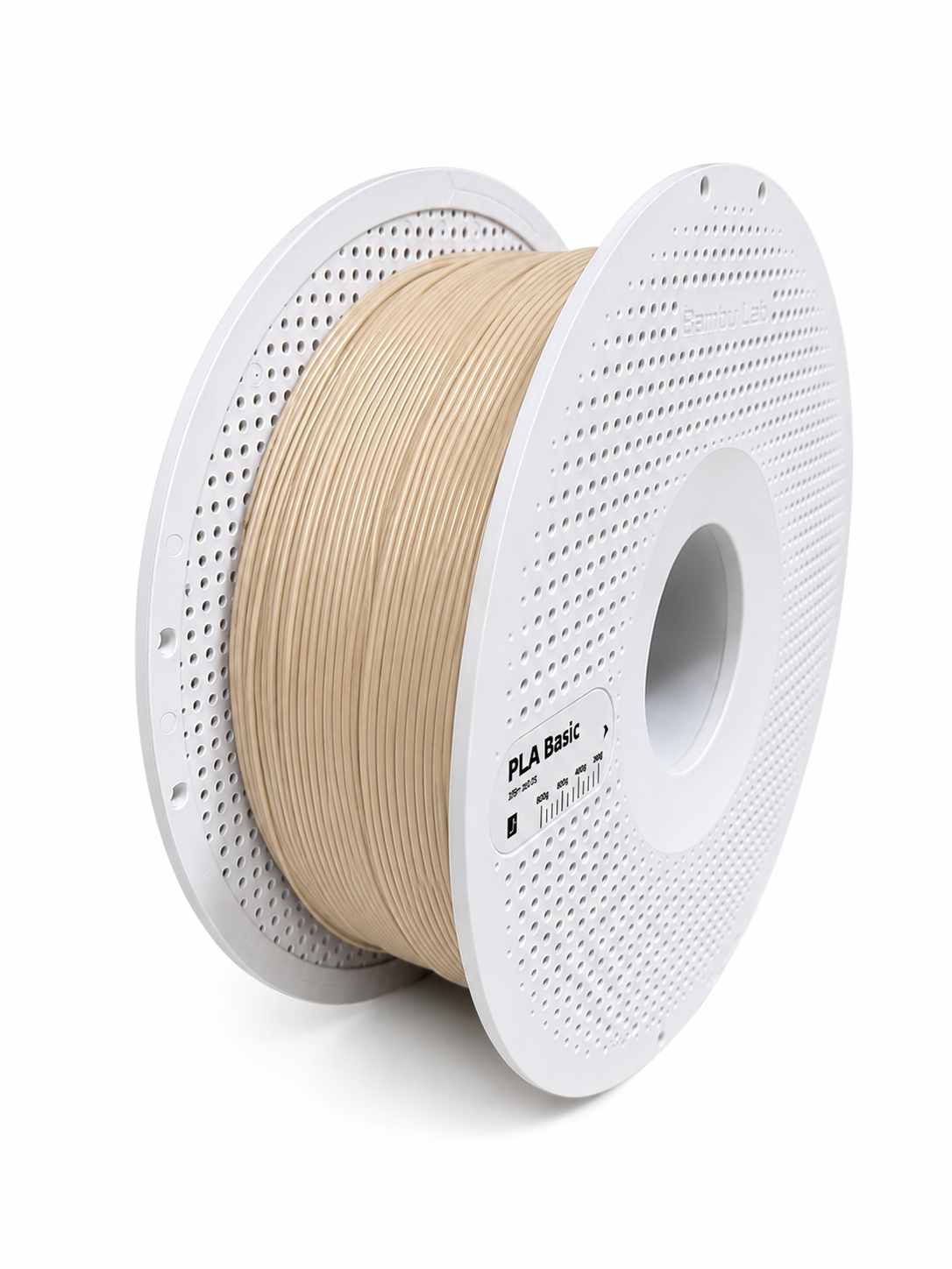 FILAMENTO BAMBU LAB PLA BASIC 1KG BEGE