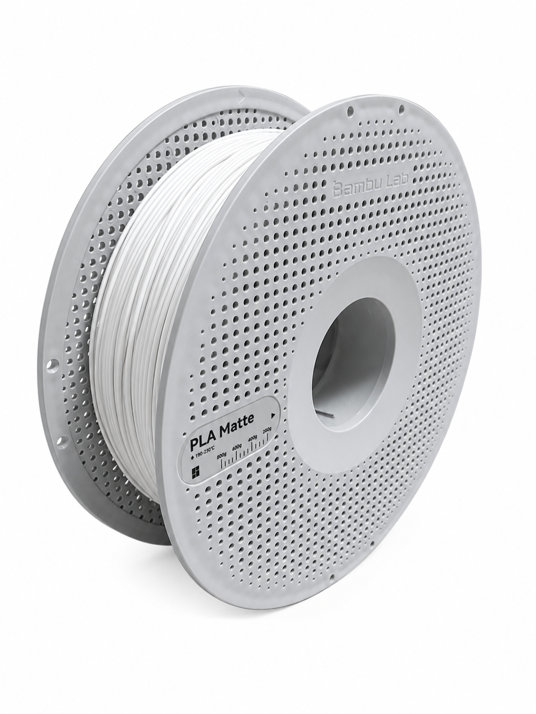 FILAMENTO BAMBU LAB PLA MATTE 1KG BRANCO IVORY