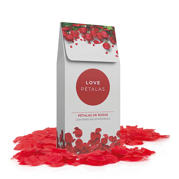Love Pétalas Rosa Vermelha Perfumada – Contém 100 Pétalas