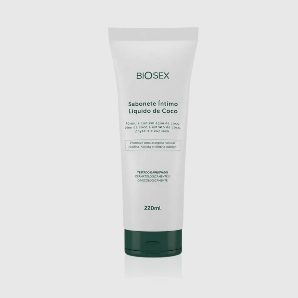 Sabonete Íntimo Líquido de Coco Biosex - 220 ml