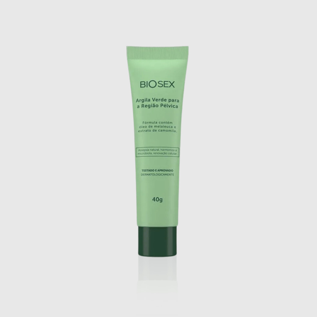 Argila Verde para Região Pélvica Biosex