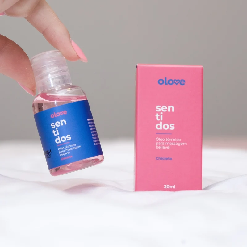 Óleo Beijável Olove Sentidos Chiclete Hot