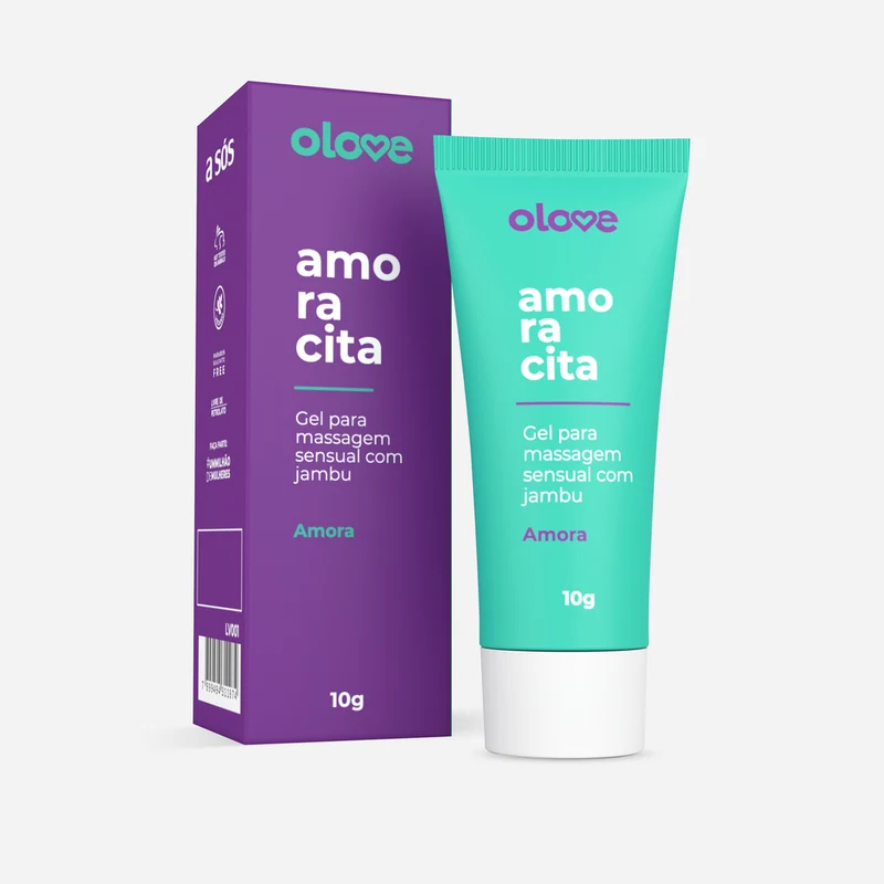 Gel Excitante Olove Beijável Amoracita