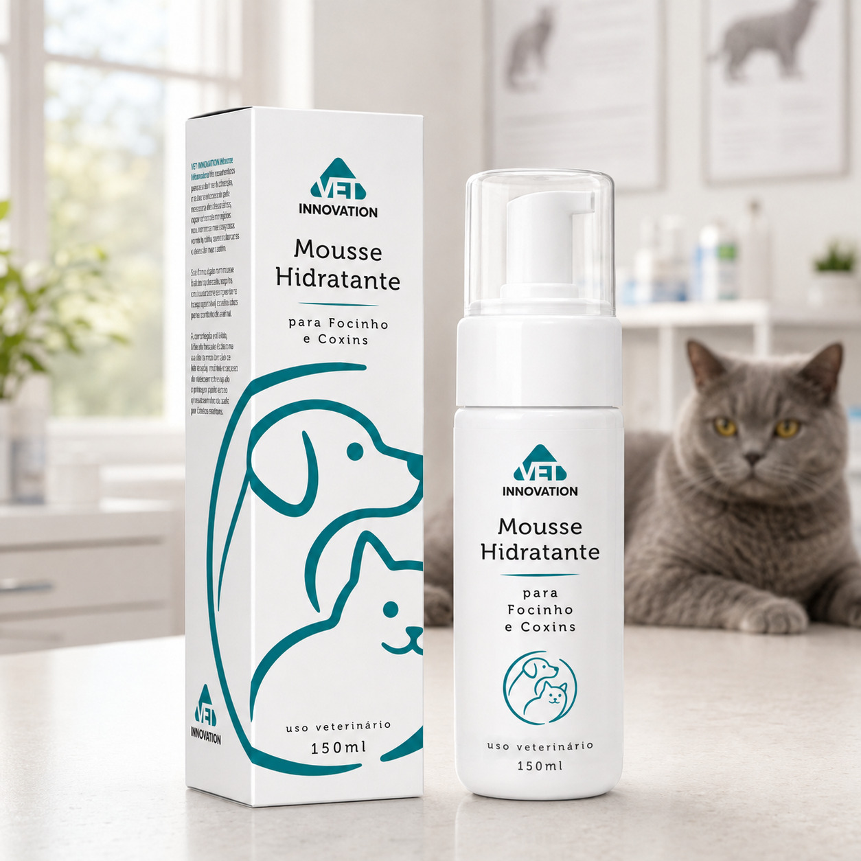 Mousse Hidratação 150ml com caixa