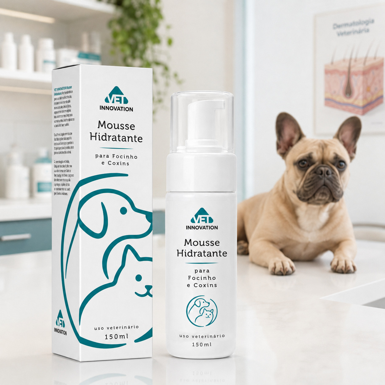 Mousse Hidratação 150ml com caixa
