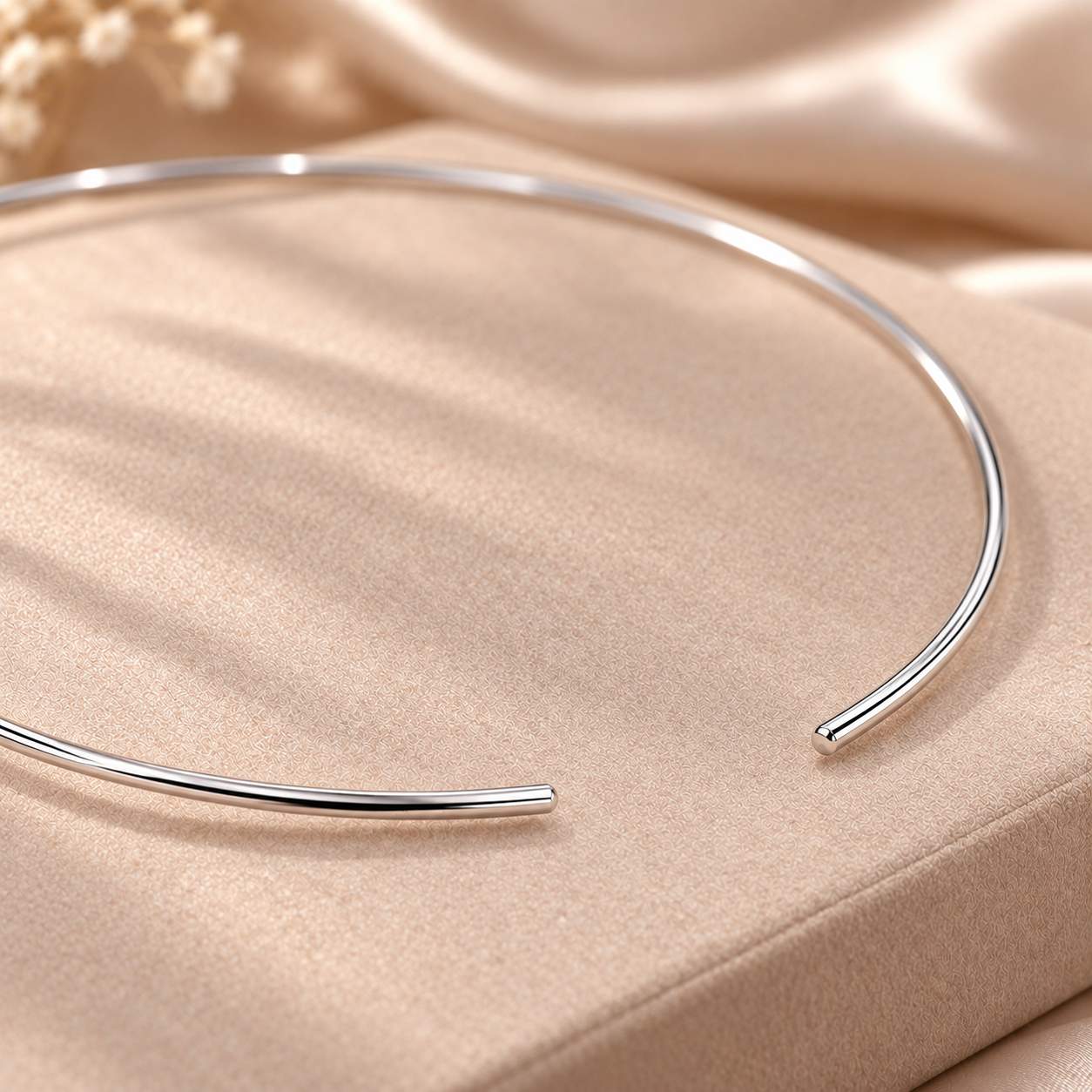 Choker Aro Tubo Liso 3mm