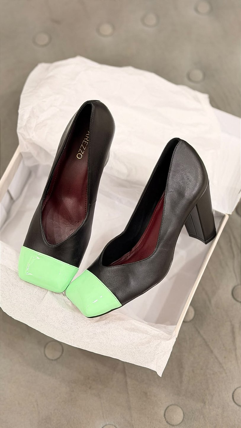 SCARPIN AREZZO CAP TOE - V27 PRETO 38