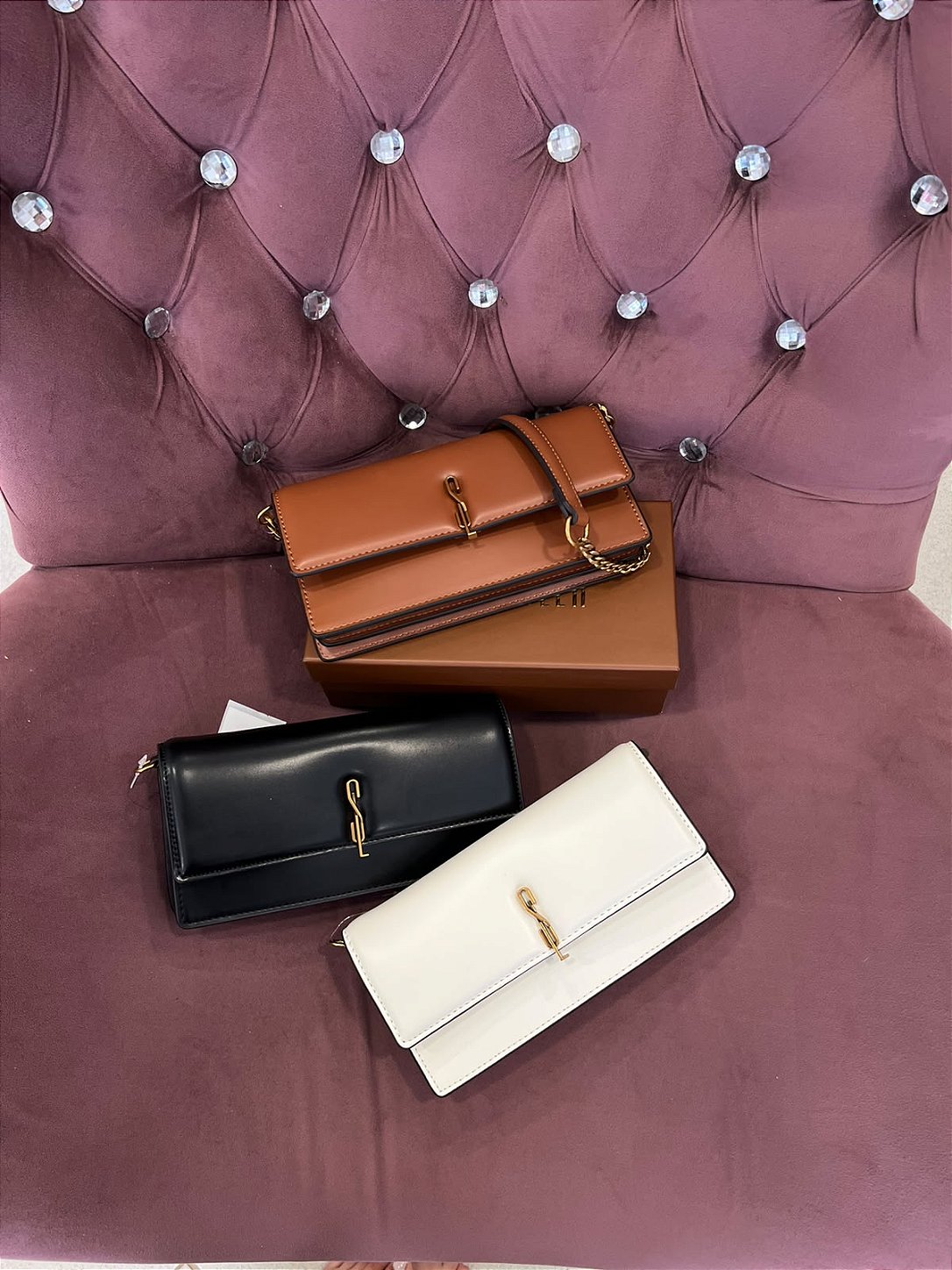 BOLSA SL PEQUENA SOFT ALÇA TRANSVERSAL - V27 OFF BOLSA