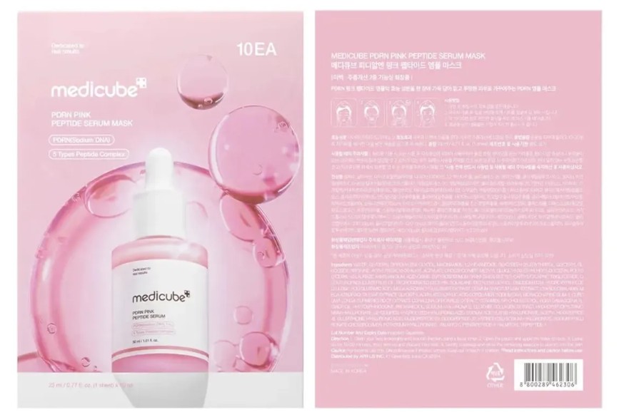 Medicube PDRN Pink Peptide Serum Mask 23ml 1 sheet