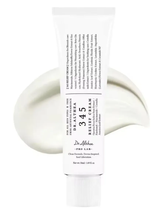 Dr.Althea Creme Antioxidante Original Coreano 345 , Creme Hidratante Reparador Facial com Essência Suave de Vitamina C