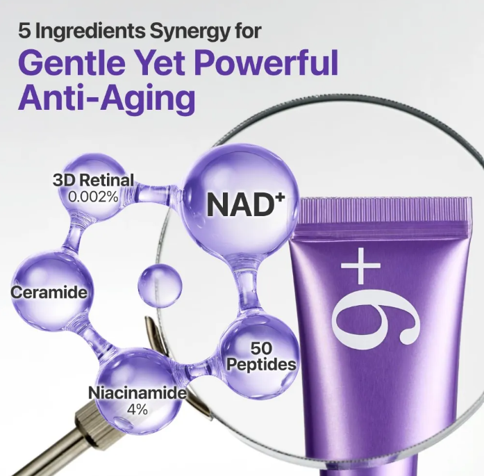 Creme De Olhos Numbuzin No.9 Nad+ Volumetox Retinal, Antienv
