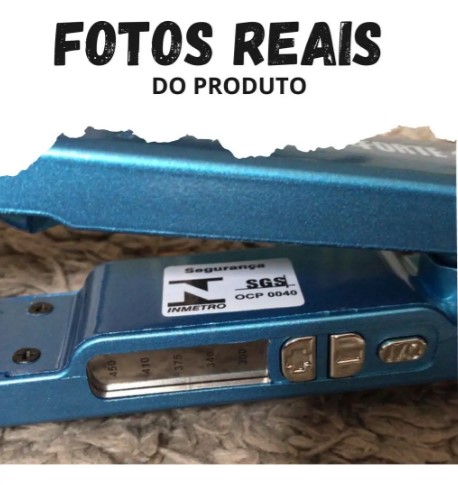 Prancha Chapinha Nano Titanium Bivolt 230°C Digital