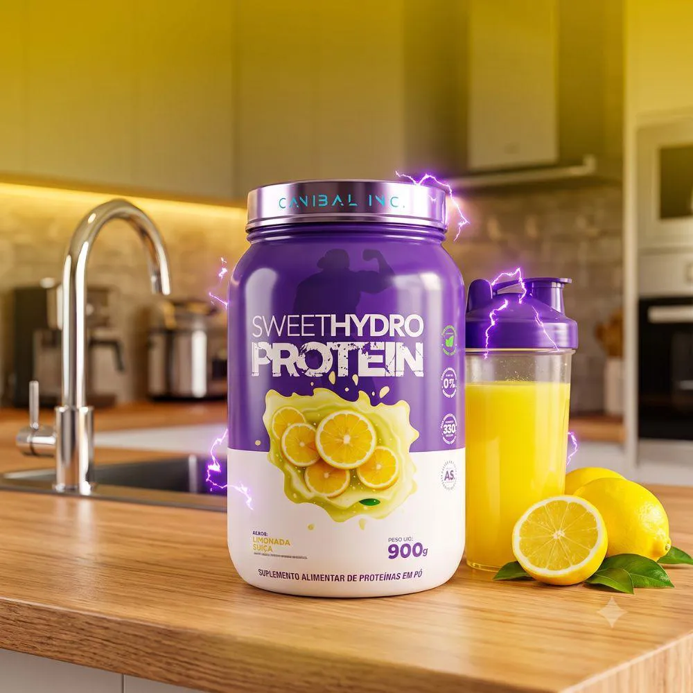 Whey Sweet Hidro Limonada Suíça 900g