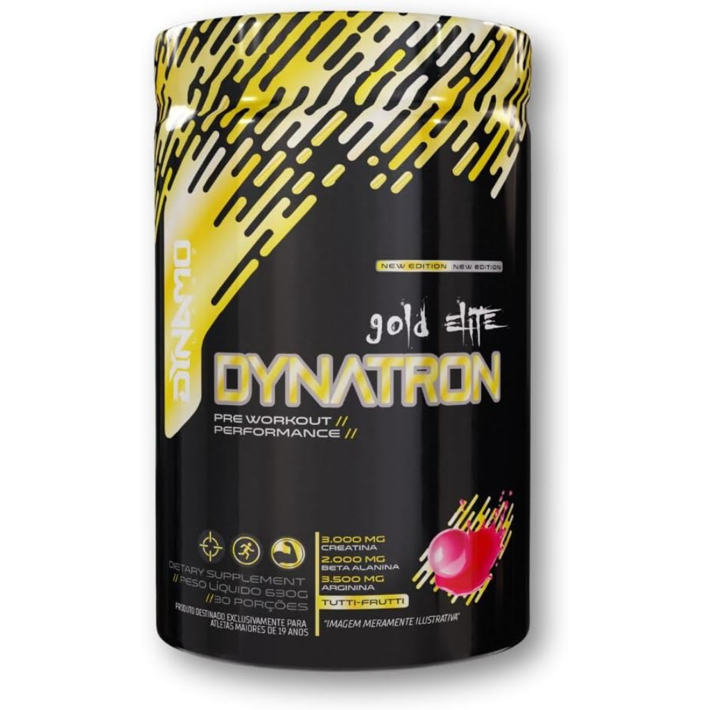 Dynatron Gold Elite Tutti Frutti 630g Pré-Treino + Mochila