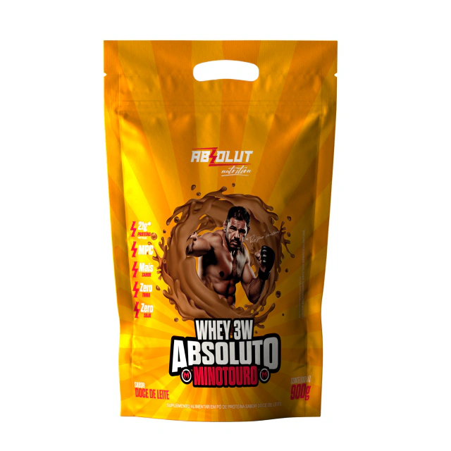 Whey 3W Minotouro 900g Absolut Nutrition