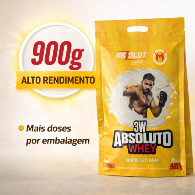 Whey 3W Minotouro 900g Absolut Nutrition