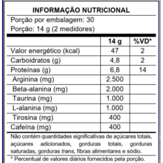 Pré-treino Absoluto Minotouro 420g com Coqueteleira