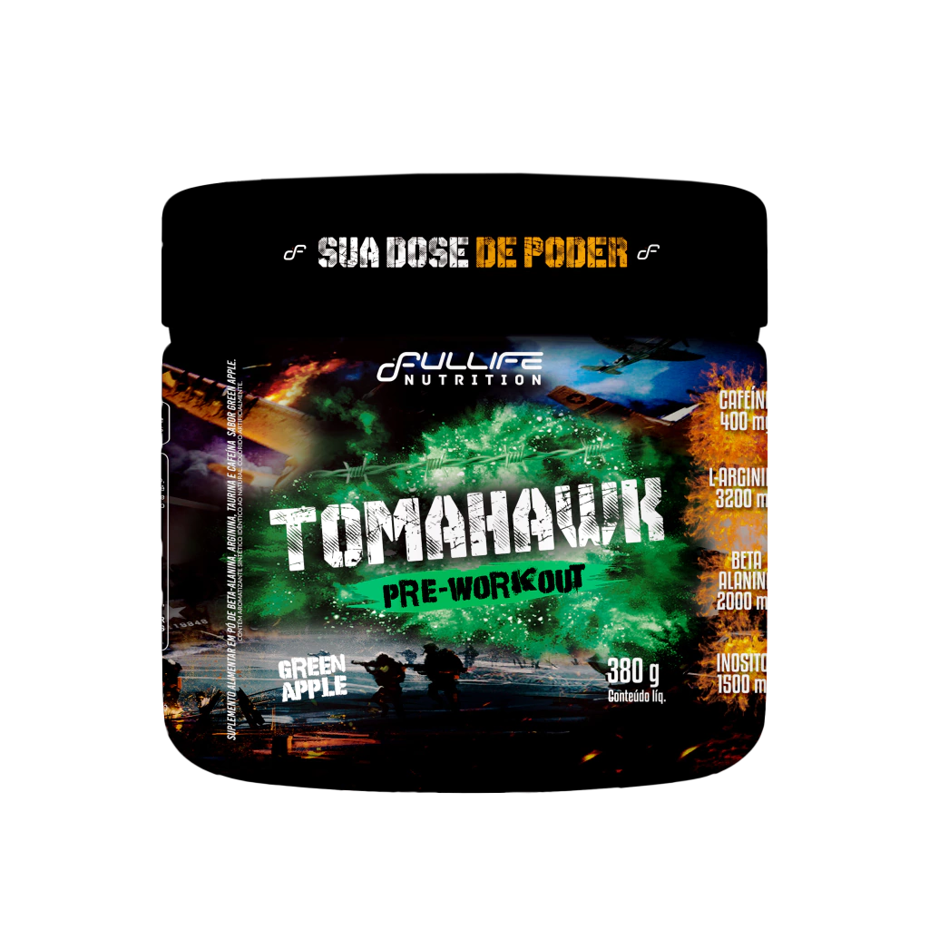 Pré Treino Tomanhawk 380 g Fullife Nutrition