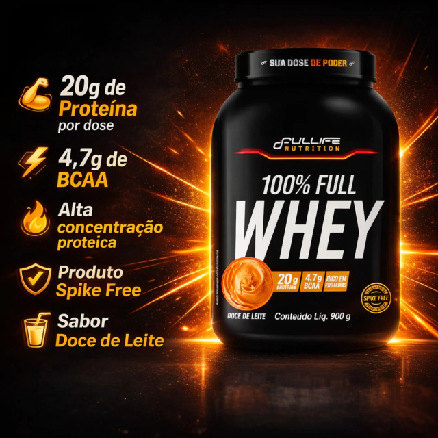 Whey 100% Fullife 900g