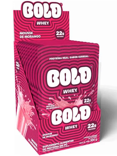 Bold Whey Caixa com 10 doses de 30g