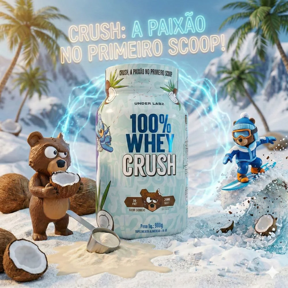 100% Whey Crush 900g