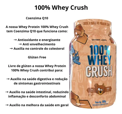 100% Whey Crush 900g